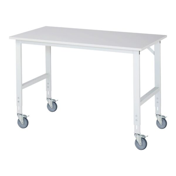 Arbetsbord på hjul
